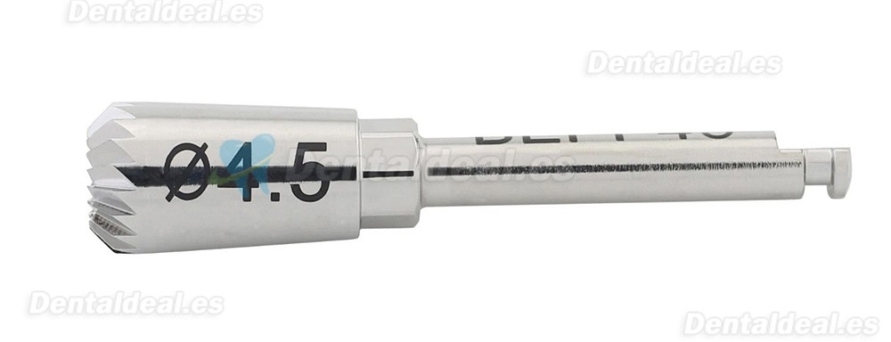 Perfilador &Oacute;seo ET para Implantes Dentales con Tornillos Gu&iacute;a 4.0 4.5 5.0 5.5 6.0